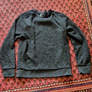 Grey And Black Crewneck Sweatshirt From Frank And Oak